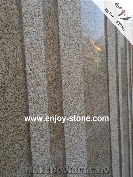 Flamed&Polished,G682 Rusty Granite,Wall Cladding/Coverting