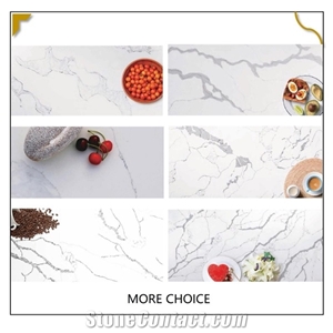 White Marble Artificial Carrara Stone Veneer Solid Surface