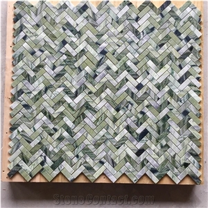 Green Marble Polish Nature Mosaic Floor &Wall
