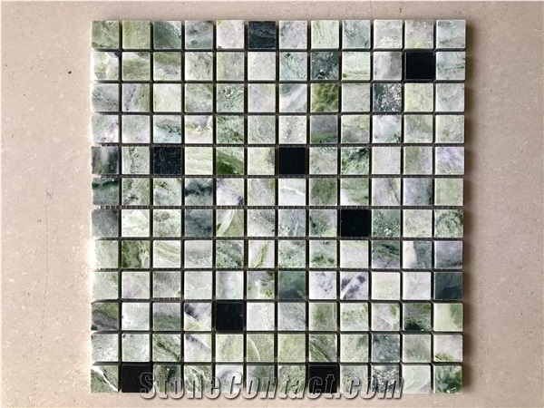 Green Marble Polish Nature Mosaic Floor &Wall