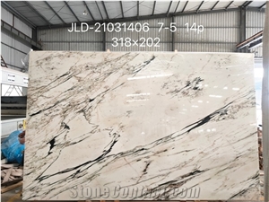 Italy Arabescato Marble Carrara White Slab