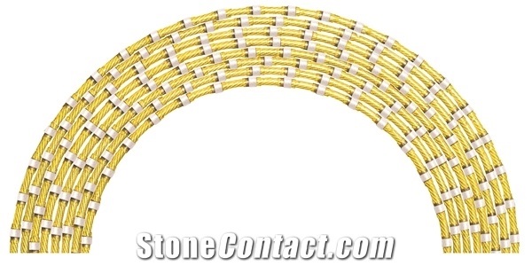 Diamond Wire-Saws for Granite and Marble Profiling