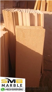 Pakistani Yellow Sandstone Slabs & Tiles, Mango Sandstone