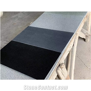 Absolute Black Granite Slab Tiles