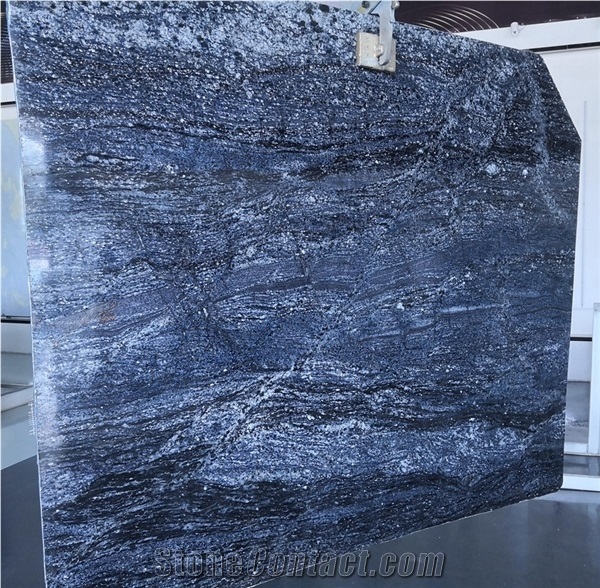 Alpes Blue Granite Slabs for Flooring Hotel Project