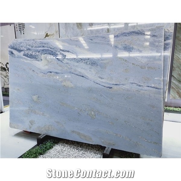 Blue Marble Background Marble Sky Blue