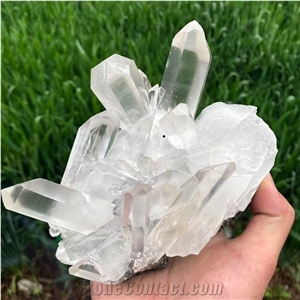 Bulk Healing Rock Clear White Quartz Cluster Crystal Cluster