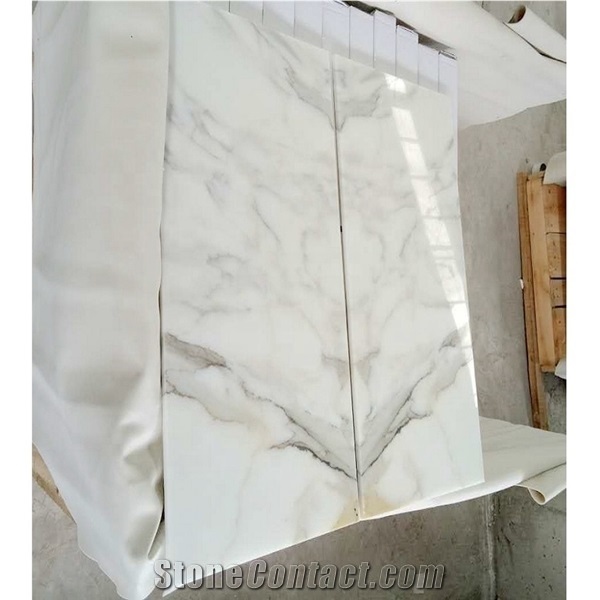 Calcatta Gold Marble Tiles for Wall Decoration