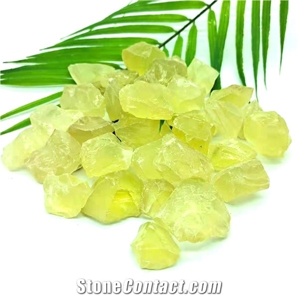 Citrine Crystal Rough Mineral Yellow Aromatherapy Stones