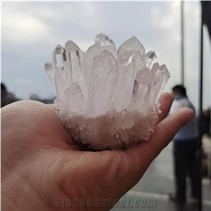 Crystal Cluster Raw Unique Healing Stone for Decoration