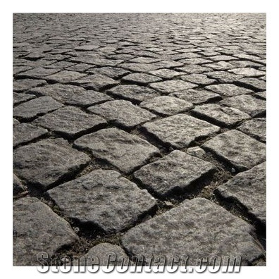 Driveway Outdoor Granite Patio Paver Tile Floor Cobble Pavers