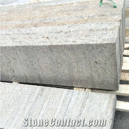 Exterior Stair Step Yellow Granite Plate