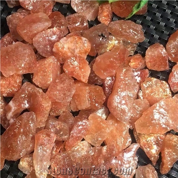 Gold Sun Rough Crystal Healing Raw Stones for Decoration
