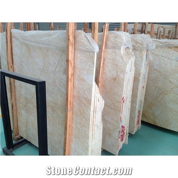 Golden Spider Marble Slab Tile Wall Panel Cladding Covering