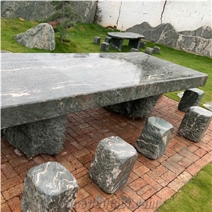 Granite Garden Table Landscape Bench Park Decoration