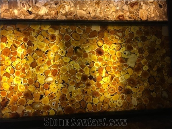 Large Agate Stone Slab Various Color Available
