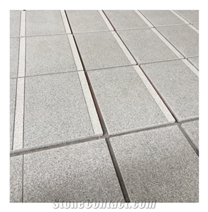 Light Grey White Granite Tiles for Paving Stone