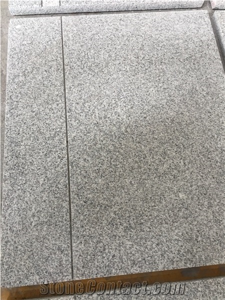 Light Grey White Granite Tiles for Paving Stone