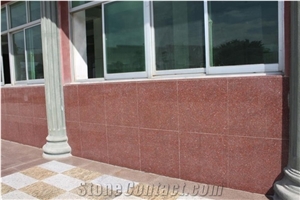 New Imperial Red Granite Slabs from India