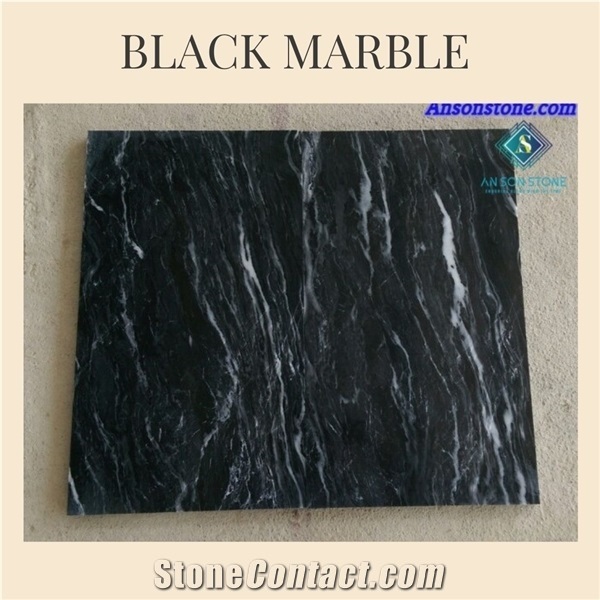 Black Marble Tiles from Viet Nam