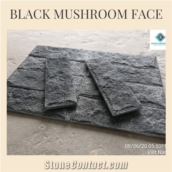 Black Mushroom Face