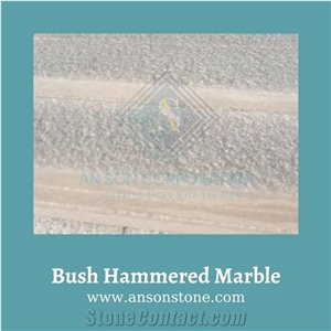 Grade a Quality Bush Hammered Marble