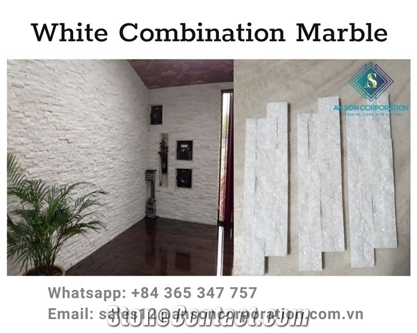 Great Deal for White Combination Marble