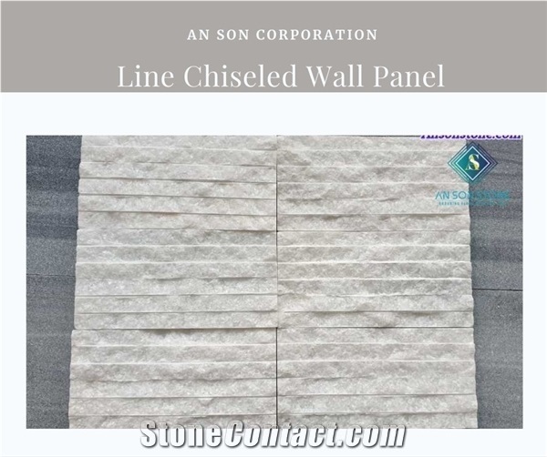 Line Chiseled Wall Panel