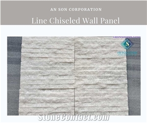 Line Chiseled Wall Panel