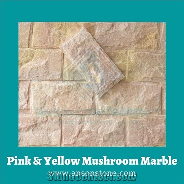 Mix Color Mushroom Stone Wall