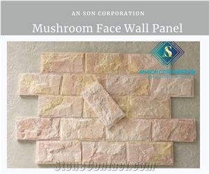 Mushroom Face Wall Panel