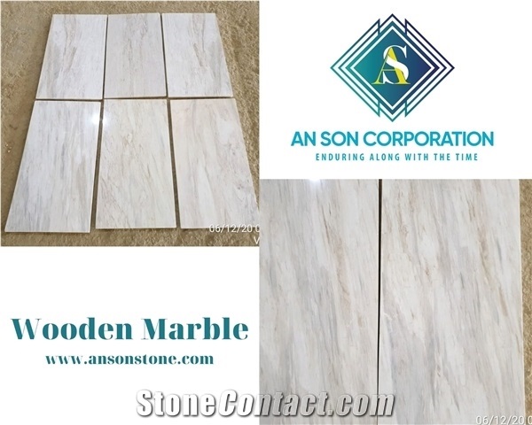 New Color Veins Wooden Marble Floor Tiles