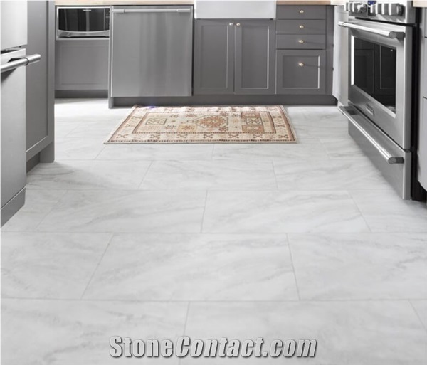 Semi White Marble Flooring Tile from Supplier in Vietnam