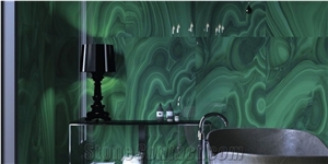 Customized Wall Design Faux Onyx Pattern Art Porcelain