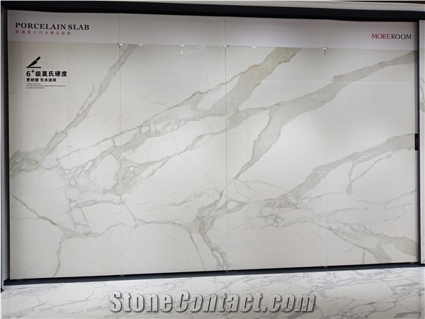 Hot Sales Artificial White Marble Glazed Polished Tiles