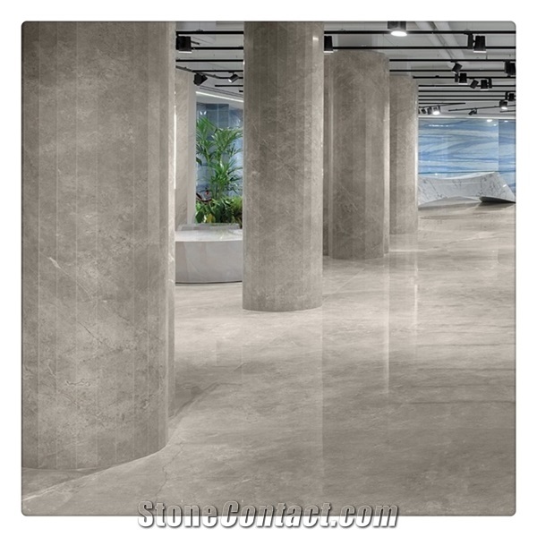 Hot Sales Luxury Italy Gray Marble Stone Slab Large Format
