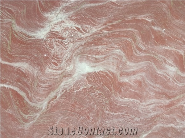 Large Format Red Marble Sintered Stone Polished Decoration Background Wall