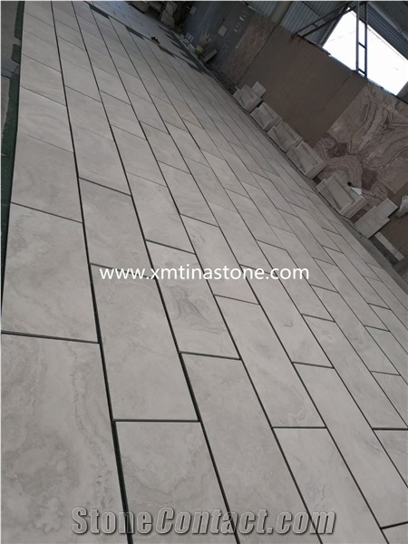 Auspicious Clouds Grey Marble Polished Slabs