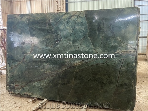 Rain Forest Marble Polished Slabs