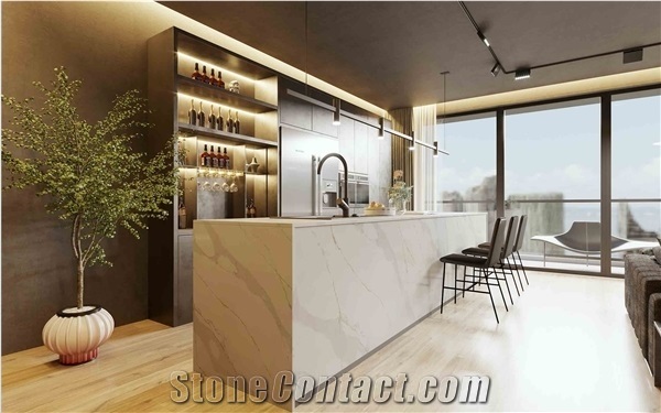 Scratch Resistant Prefab Kitchen, What Is Prefabricated Granite Countertops In Singapore