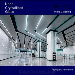 White Nano Crystallized Glass Stone
