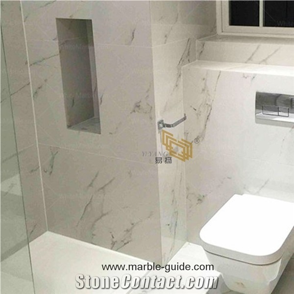 New Ariston White Marble Slab for Bathroom Countertop Ideas