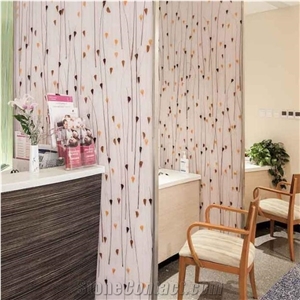 Decoration Material Resin Panels Stand Partition