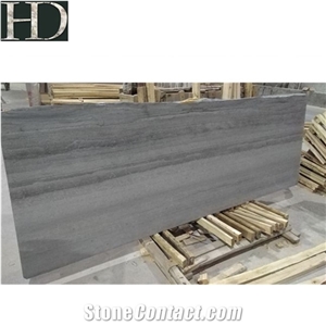 Chinese Blue Wood Veins Marble Natural Blue Wood Marble