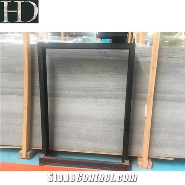 Chinese Blue Wood Veins Marble Natural Blue Wood Marble