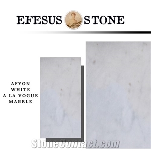 Afyon White a La Vogue Marble-Turkish White Marble