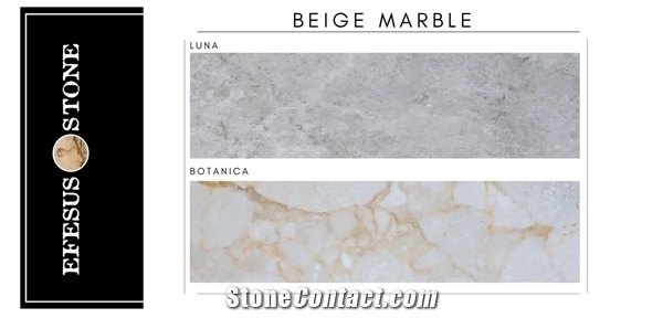 Pietra Grey Marble-Burdur Beige Marble