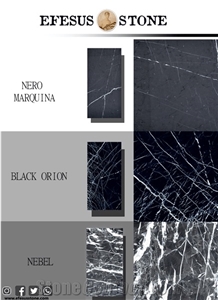 Toros Black Marble-Nero Marquina Marble-Black Marble