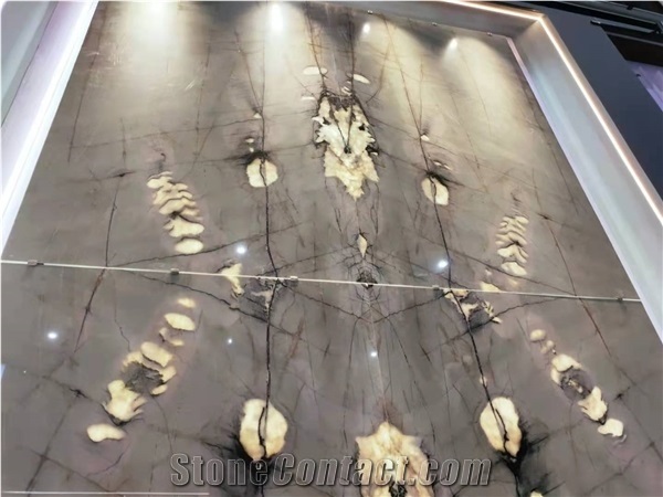 Cristallo Tiffany Green Quartzite Slab Tile in China Market