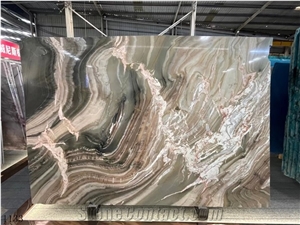 Grand Canyon Quartzite Wall Slab Tile in China Market